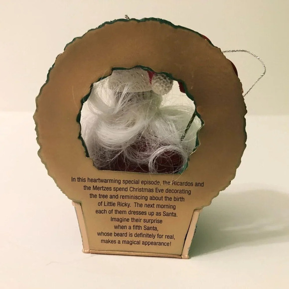 2008 Carlton Heirloom Ornament I Love Lucy Christmas Show No Box - Picture 6 of 15